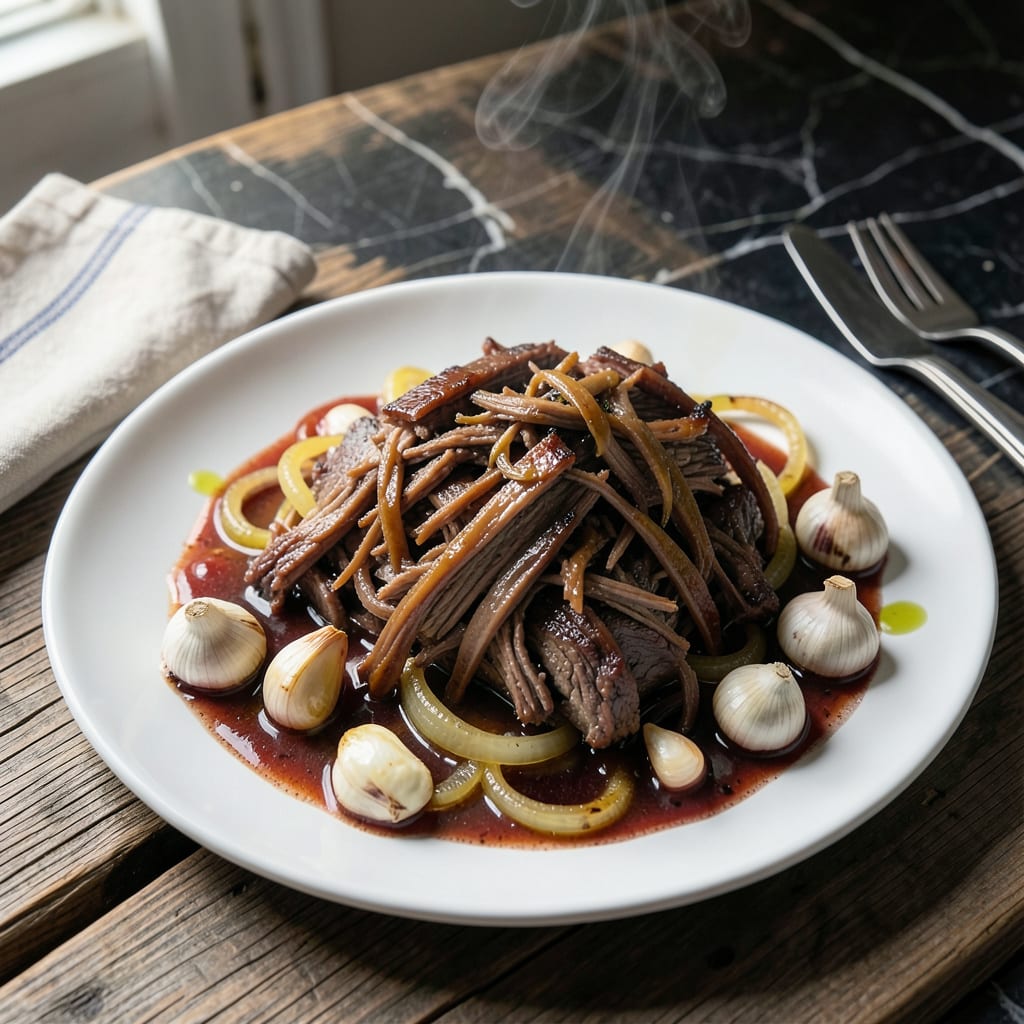 pulled pot roast recipe detailed visual guide