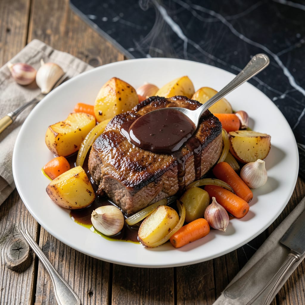 Comprehensive Recipe for Cooking Pot Roast in Crock Pot: Hands Off Savory Simmer visual reference