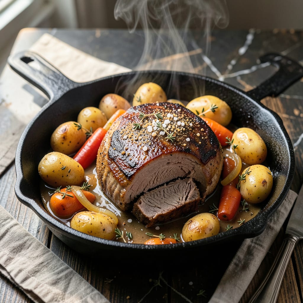 recipe rebel instant pot pot roast example with annotations