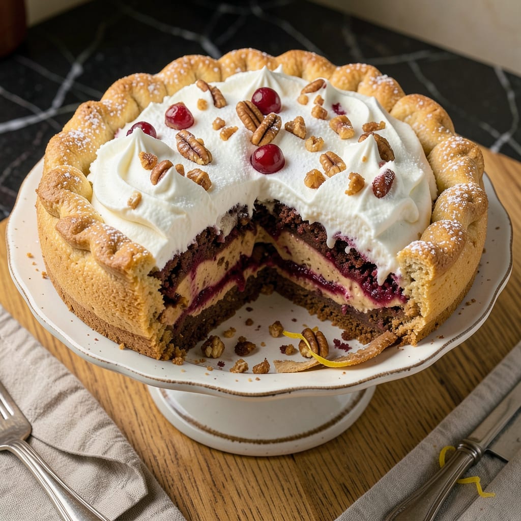 Red Velvet Sweet Potato Pie Recipe: Decadent Southern Twist on a Classic example with annotations