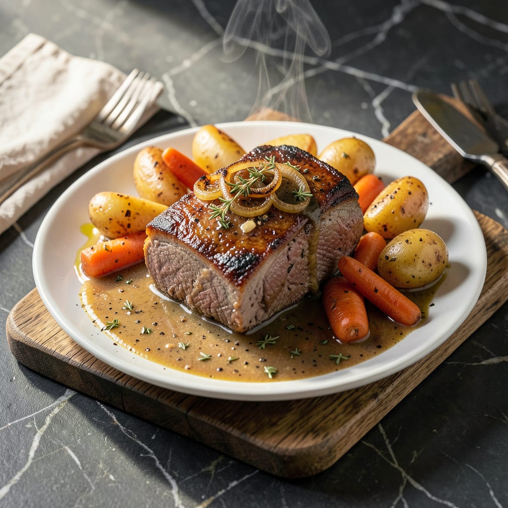 Ree Drummond Pot Roast Recipe Crock Pot: Set It And Forget It Sunday Supper detailed visual guide