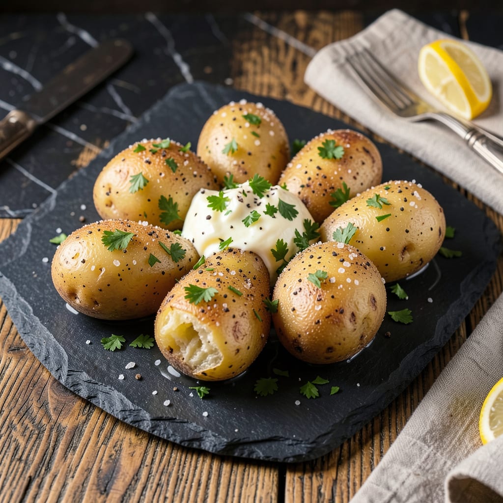 Complete salt potato recipe overview image