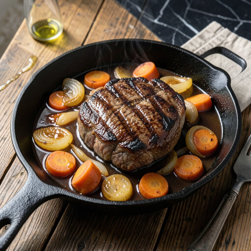 Seared Pot Roast Crock Pot Recipe: Browned Crust and Fork Tender Beef detailed visual guide