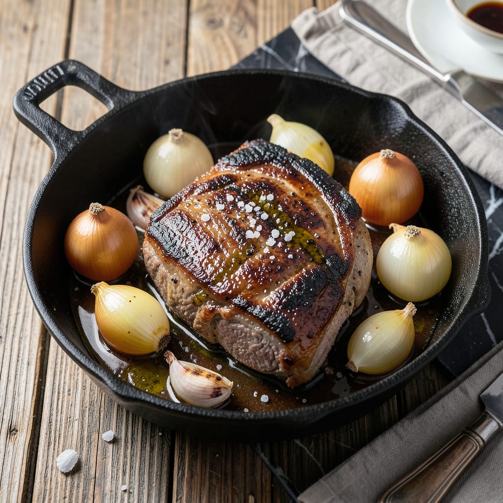 Comprehensive seared pot roast recipe visual reference