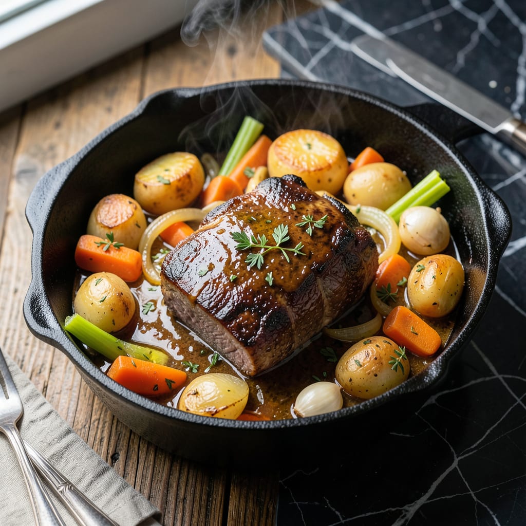 Shoney's Pot Roast Recipe: Copycat Slow Cooked Sunday Classic detailed visual guide