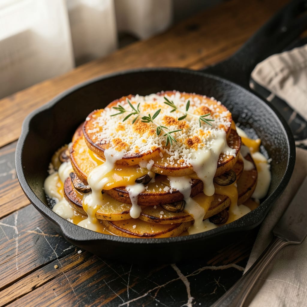 Simply Potatoes Recipe: Creamy, Cheesy Comfort in Minutes illustration with key details