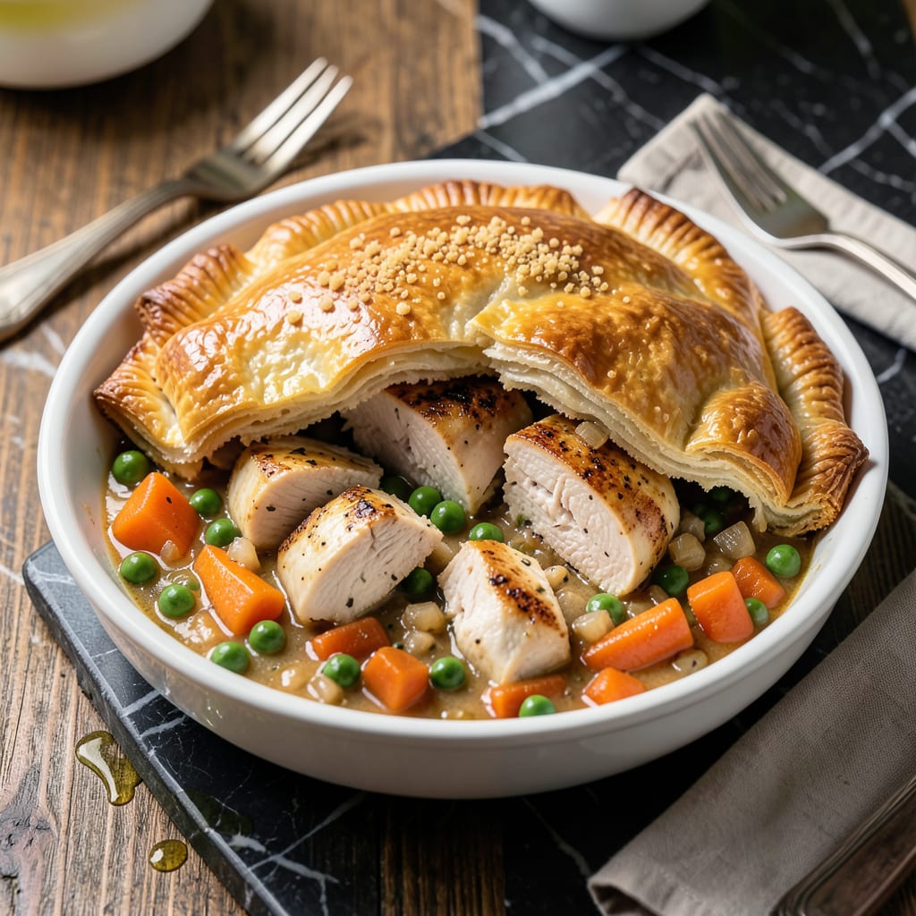 Visual representation of skinnytaste pot pie recipe