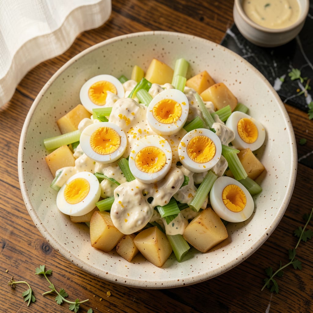 Smithfield's Potato Salad Recipe: Creamy, Tangy Picnic Classic example with annotations