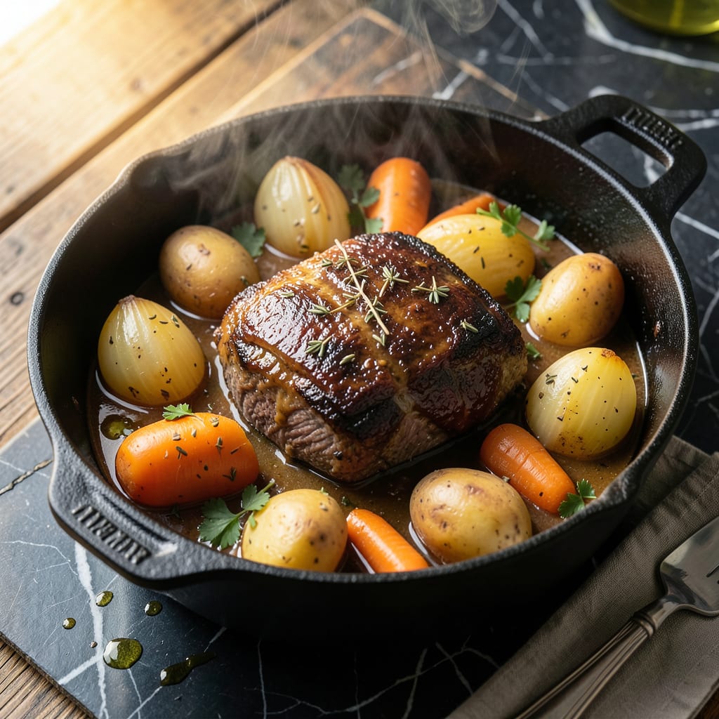Comprehensive Soul Food Pot Roast Crock Pot Recipe: Set It and Forget It Sunday Supper visual reference