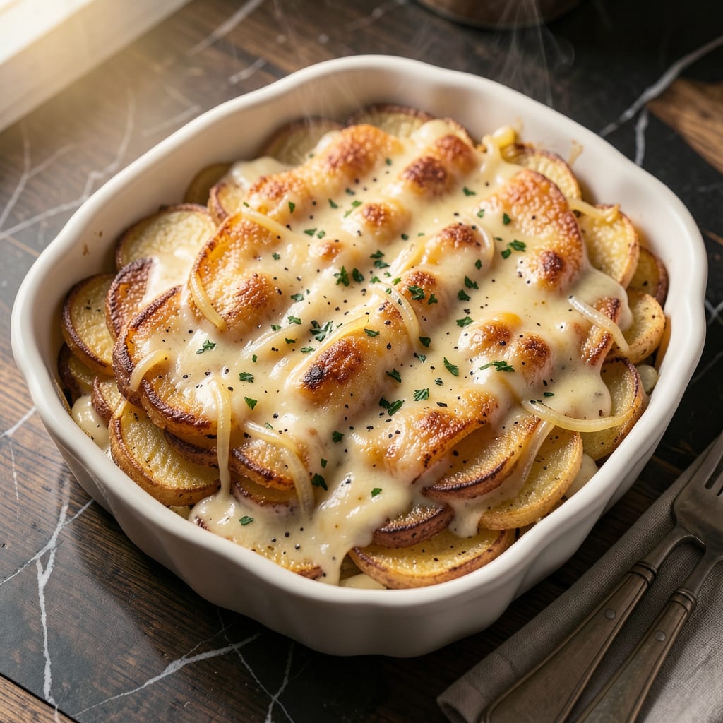 Complete Stouffer's Cheddar Potato Bake Copycat Recipe: Creamy, Cheesy Comfort in Every Bite overview image