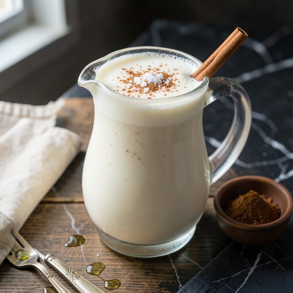 Sugar Free Fat Free Eggnog Recipe: Holiday Spice Without the Guilt example with annotations