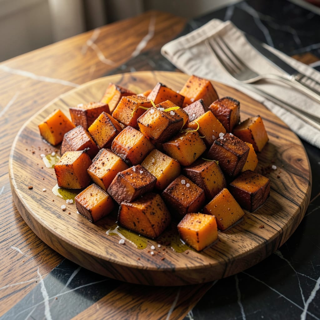 Comprehensive Sweet Potato and Butternut Squash Recipe: Roasted Caramelized Goodness visual reference