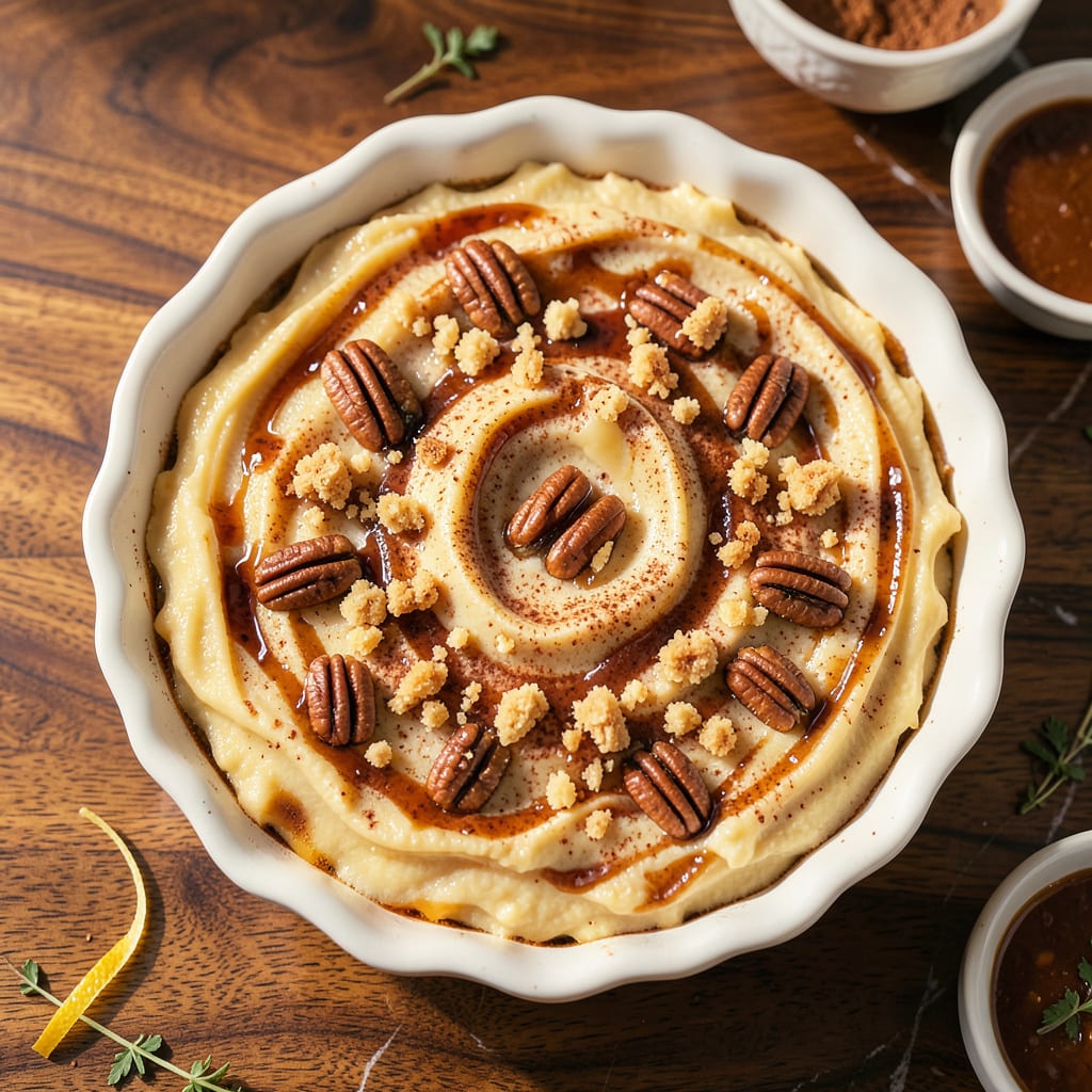 Sweet Potato Casserole Recipe: Buttery Pecan Topping & Marshmallow Magic
