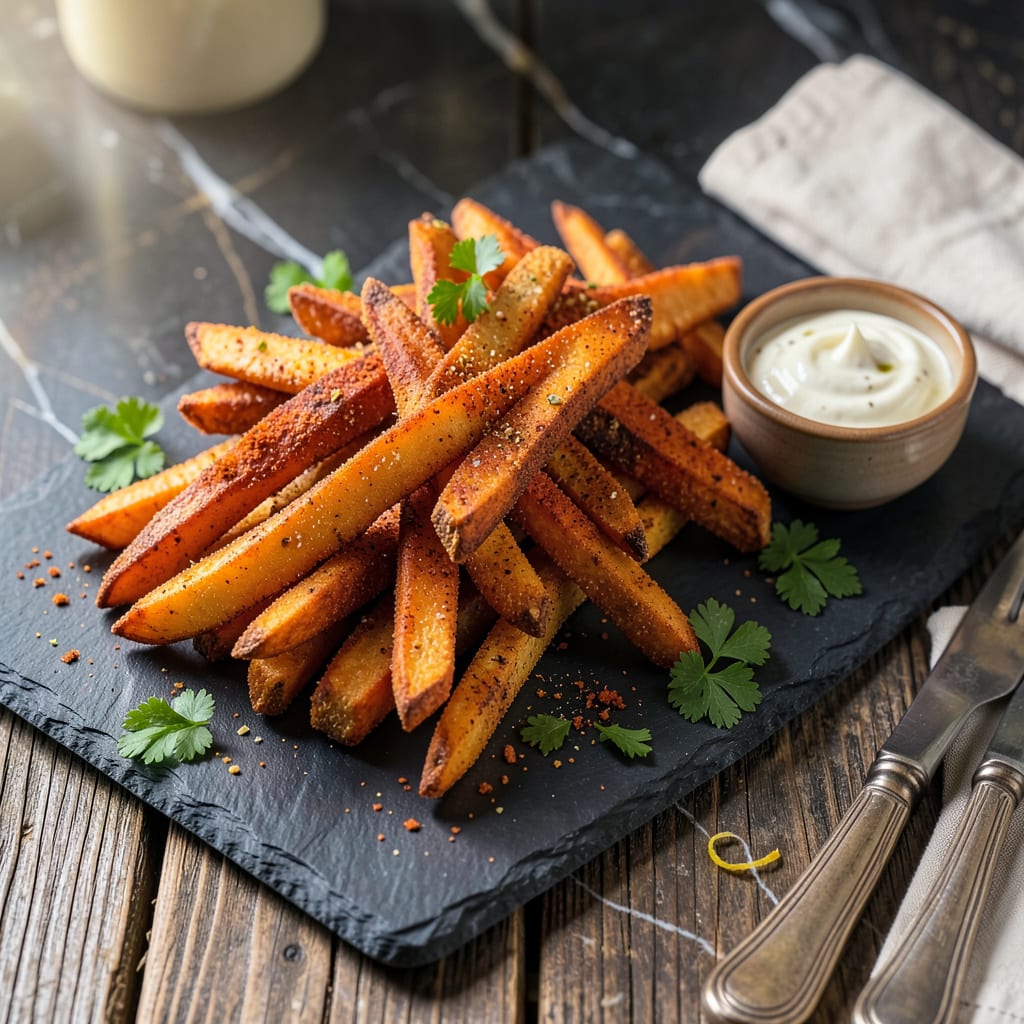 Sweet Potato Fries Recipe: Crispy Edges and Creamy Centers detailed visual guide
