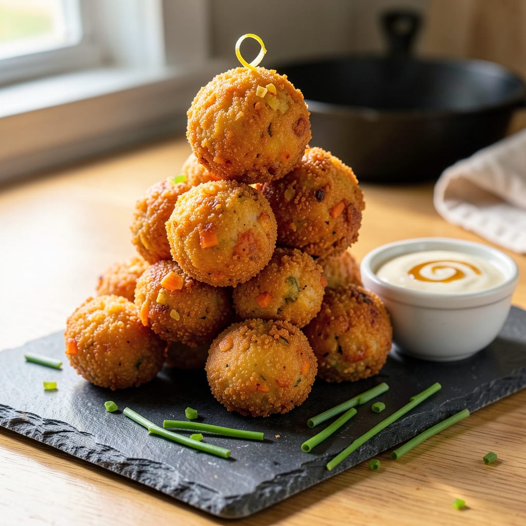 Sweet Potato Hush Puppies Recipe: Crispy Bites With Southern Sweetness