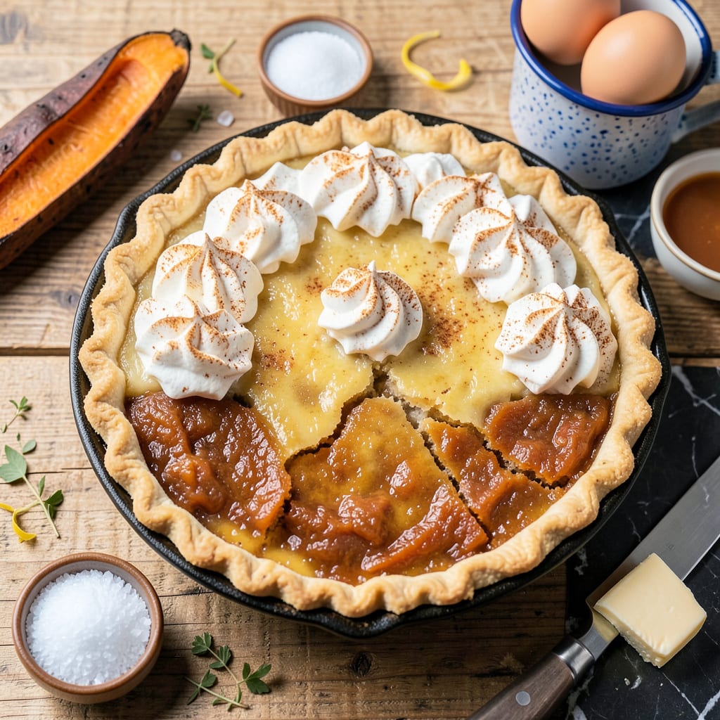 Sweet Potato Pie Recipe Soul Food: Creamy Spiced Filling in a Flaky Crust