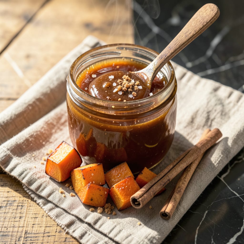 Complete Sweet Potato Syrup Recipe: Rich, Amber Gold Drizzle for Pancakes and More overview image
