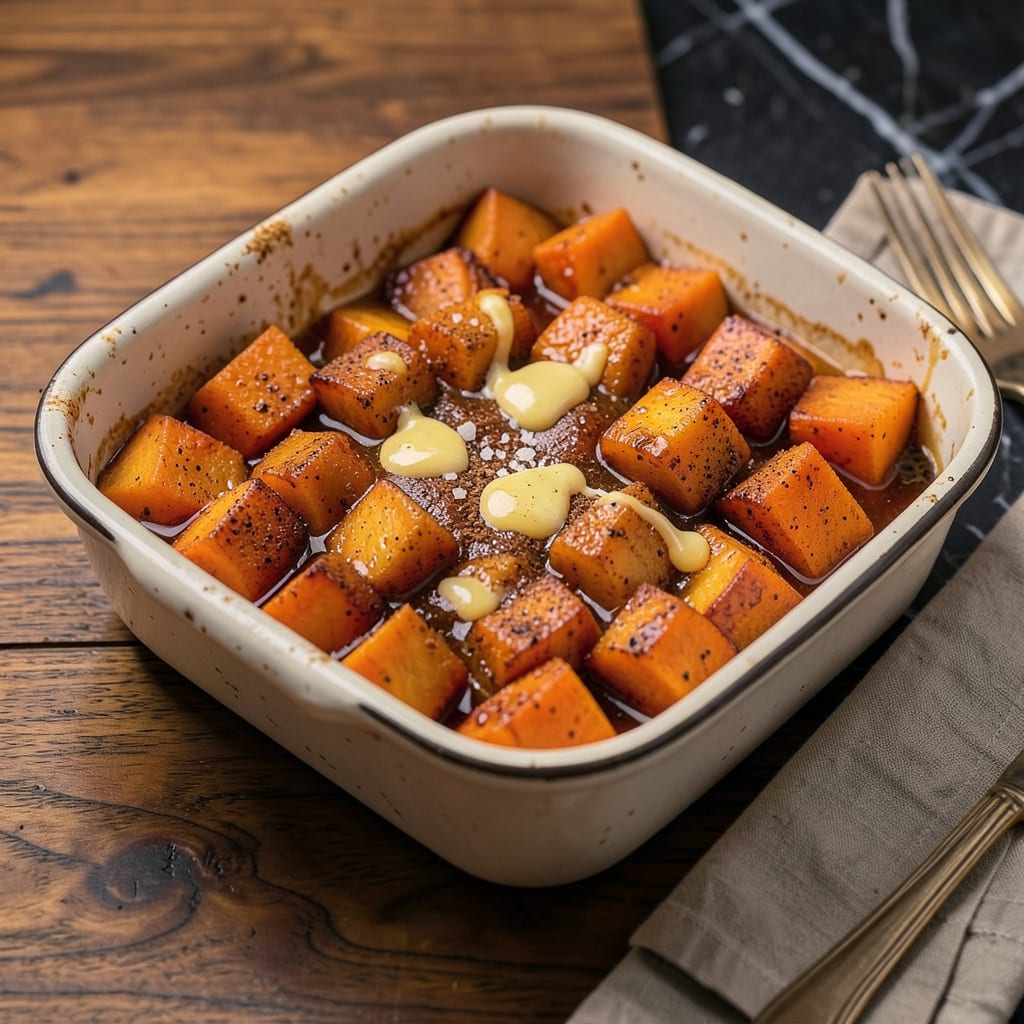 sweet potato yams recipe example with annotations