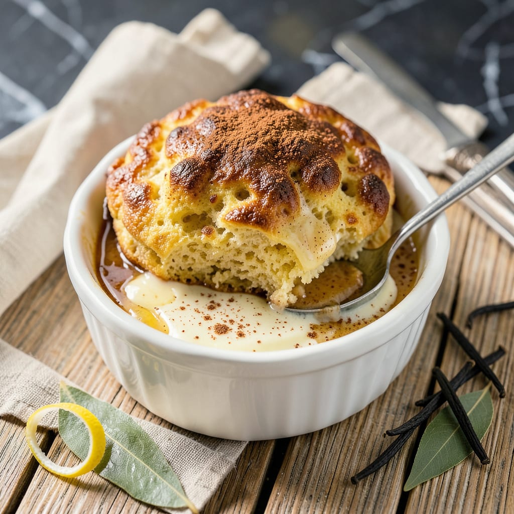 Complete Sweet Potatoes Soufflé Recipe: Fluffy Top With Caramelized Crust overview image