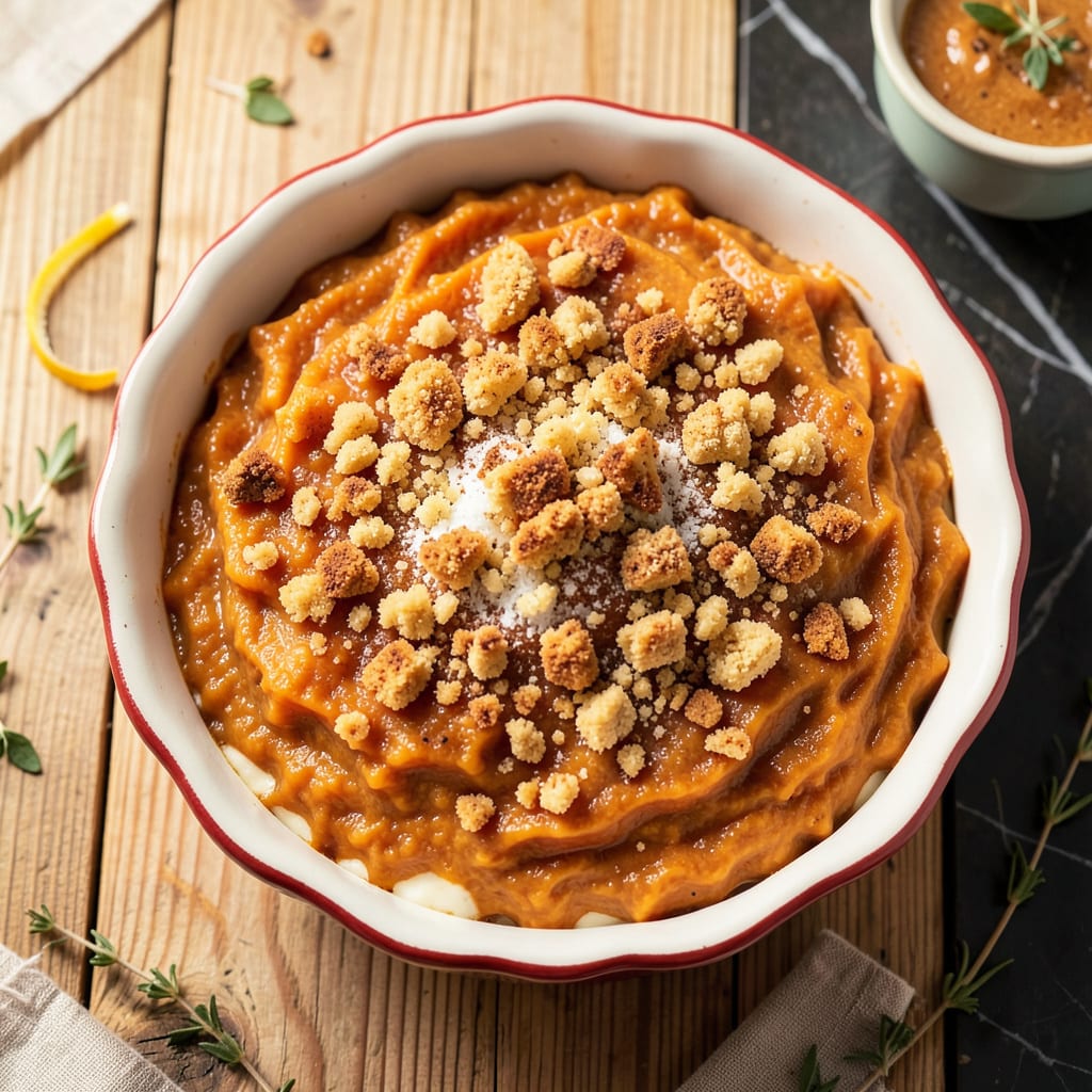 Trisha Yearwood’s Sweet Potato Casserole Recipe: Brown Sugar Crunch Topping