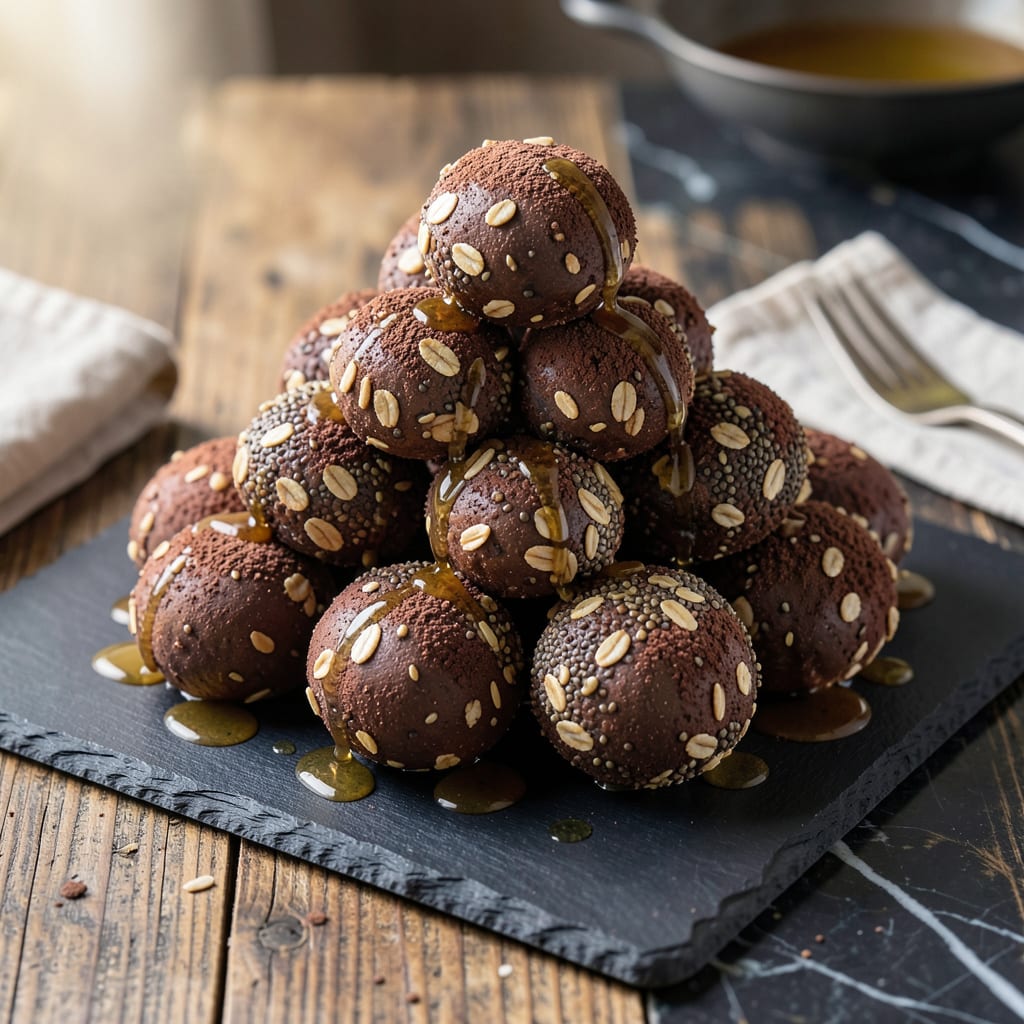 Comprehensive vegan fat bombs recipe visual reference