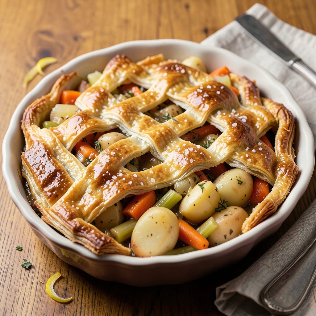 Comprehensive Vegetable Pot Pie Recipe: Flaky Crust and Creamy Filling Made Simple visual reference