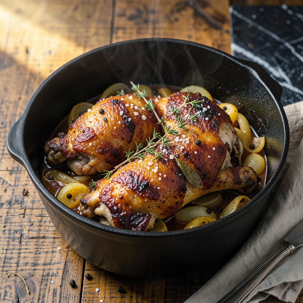 Wild Turkey Leg Crock Pot Recipe: Fall Off the Bone Tenderness for Hunters example with annotations