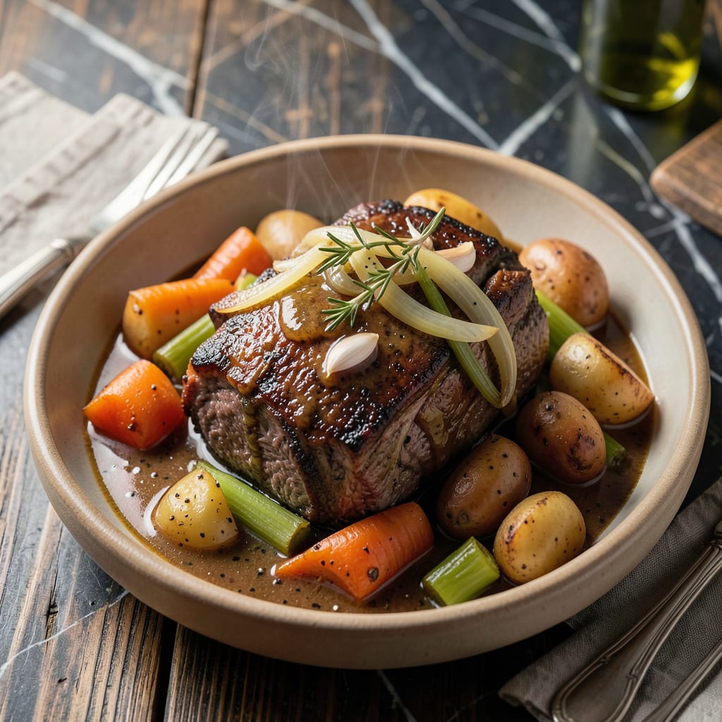 Yankee Pot Roast Recipe Crock Pot: Slow Cooked New England Tradition detailed visual guide