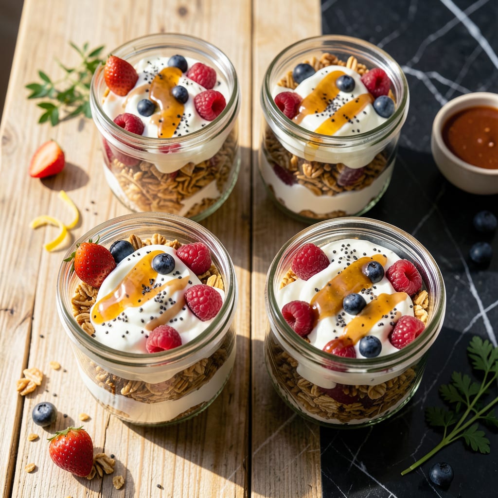 Visual representation of Yogurt Pot Recipe: Creamy Breakfast in a Jar